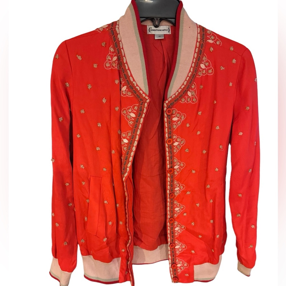 Conditions Apply Embroidered Jacket - Picture 2 of 4